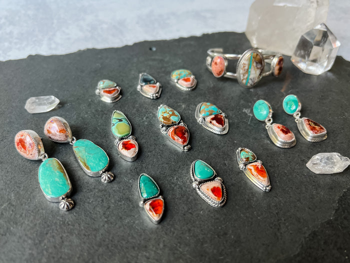 Turquoise + Fire Opal Shop Update