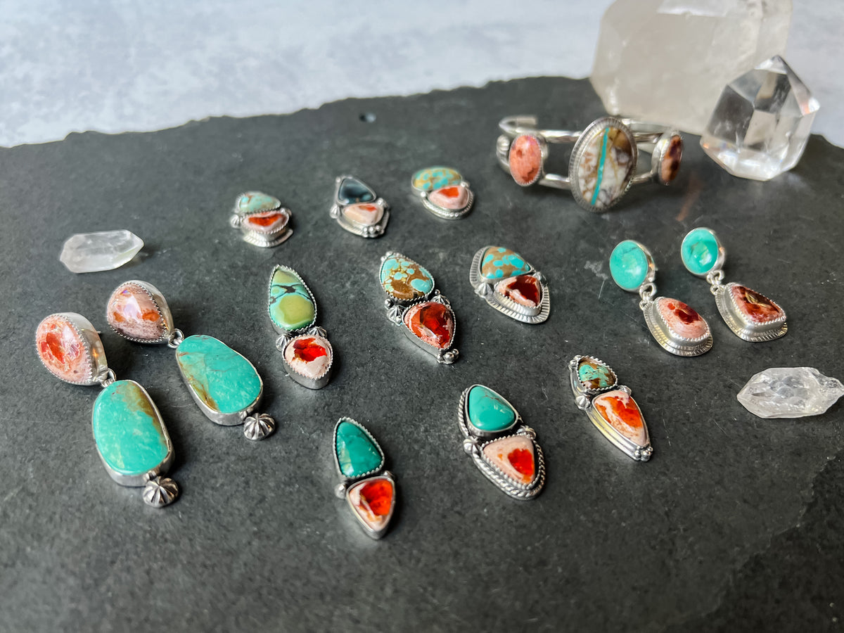 Turquoise + Fire Opal Shop Update– Kaypea Jewelry