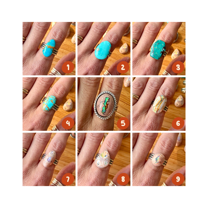 Made to Order Rope Border Rings