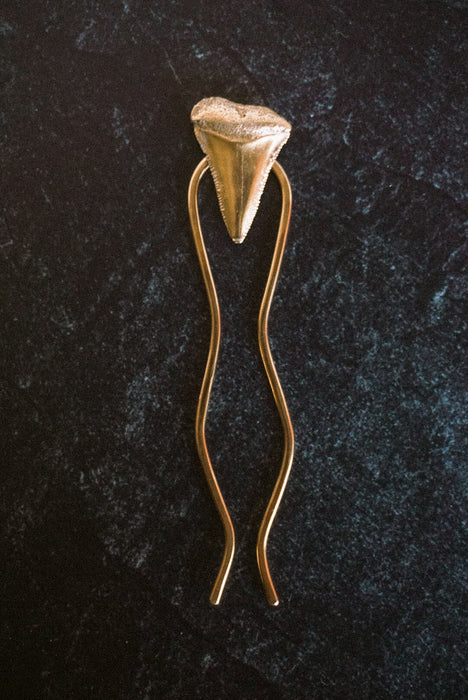 Shark Tooth Hair Fork