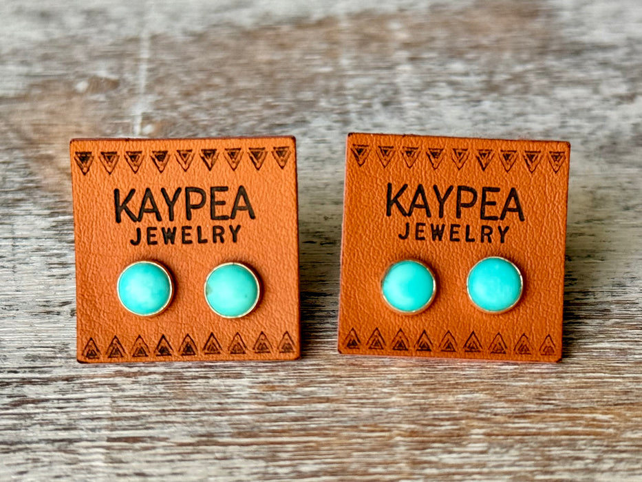 Medium Turquoise Studs