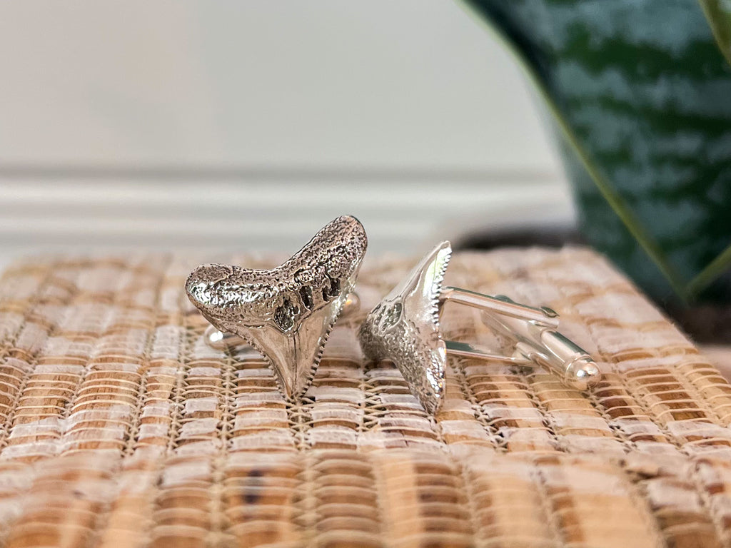 Shark Tooth Cuff Links