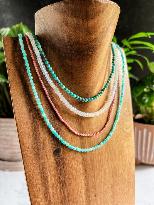 Beaded Gemstone Necklaces