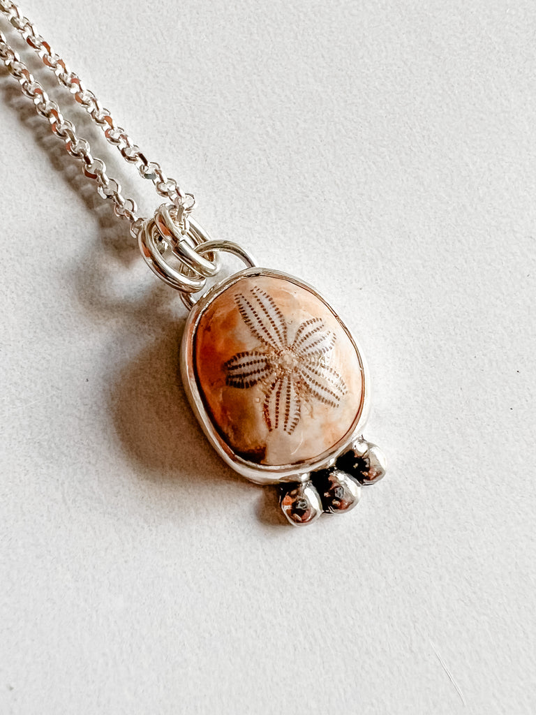 Small Sand Dollar Necklace