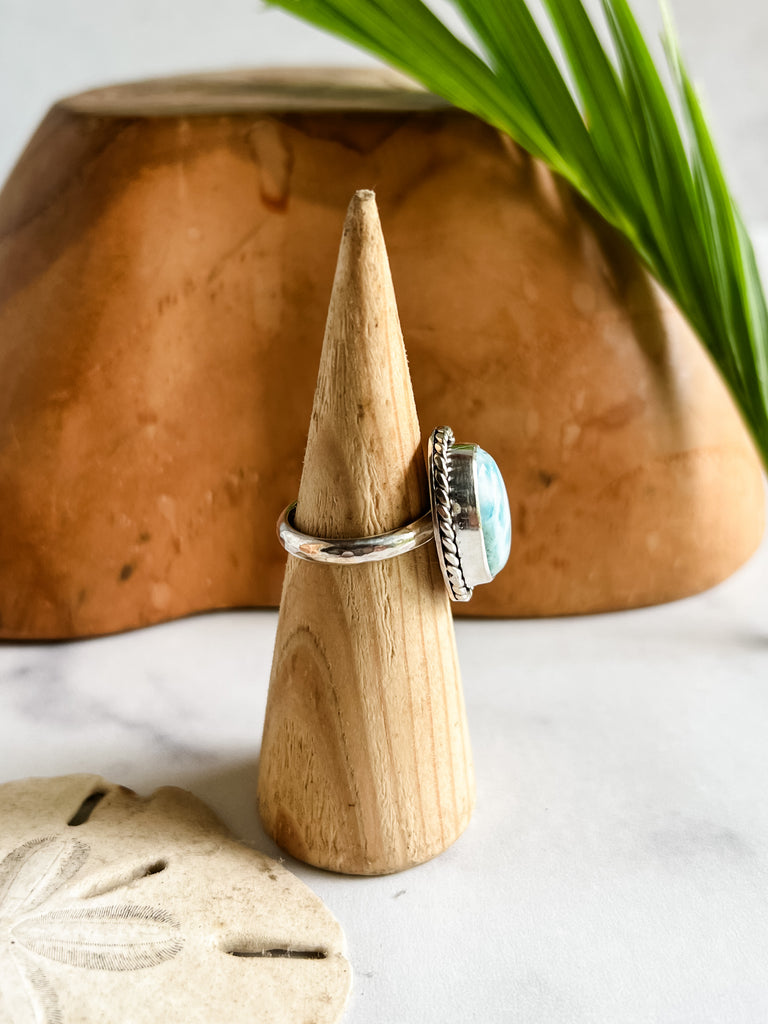 Larimar Ring Size 7