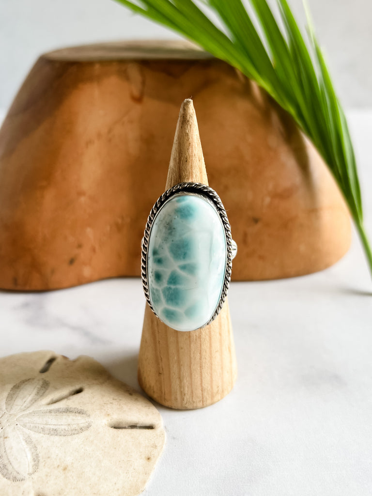 Larimar Ring Size 9 (Fits like 8.5)
