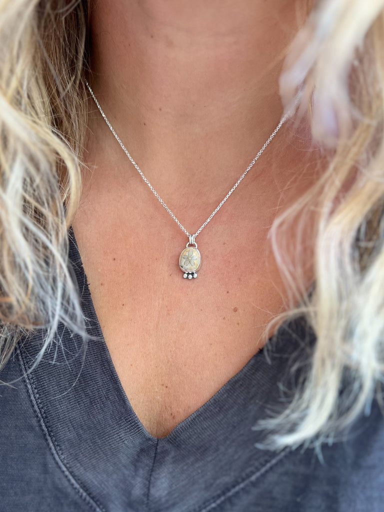 Small Sand Dollar Necklace