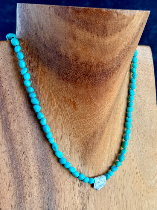 Campitos Turquoise Beaded Necklace