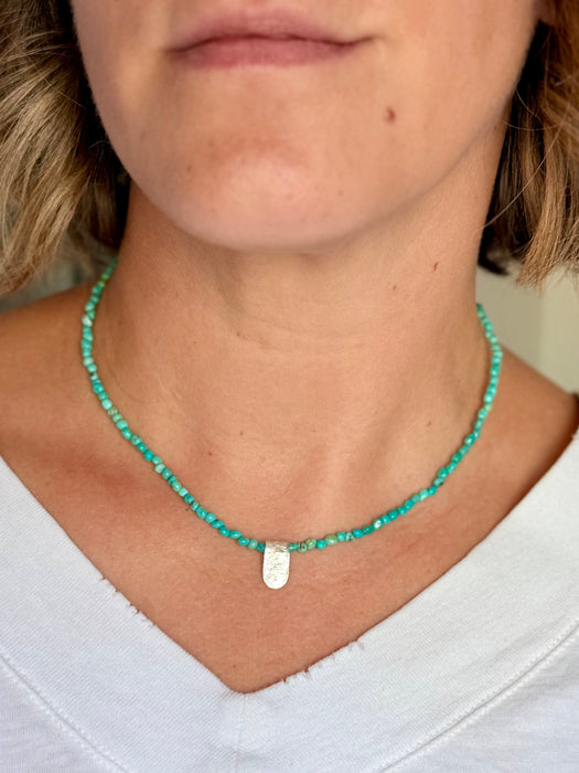 Campitos Turquoise Beaded Necklace