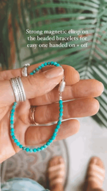 Beaded Gemstone Bracelets